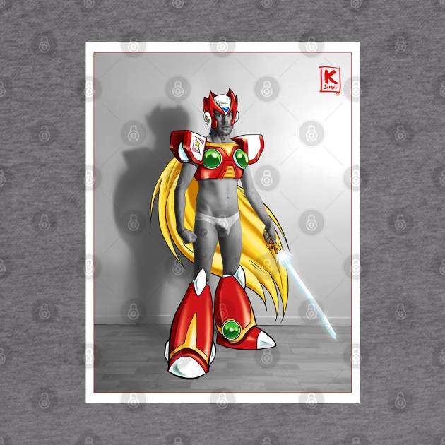 Otaku(x) X Pik - Zero- Megaman -  by K Sensei by The K Sensei